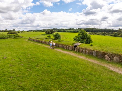 Radfahrer im Arnkielpark