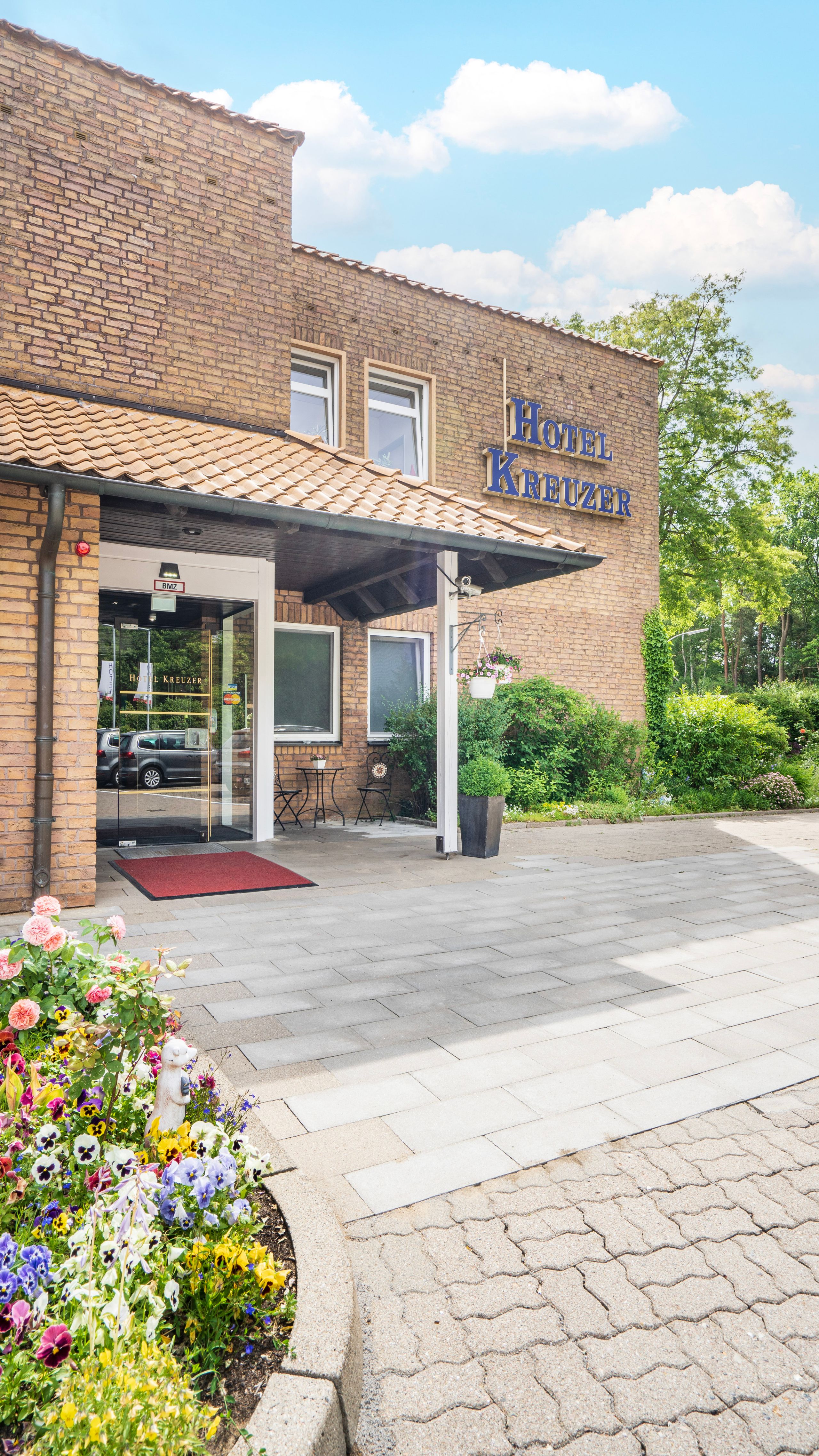 Eingangsbereich des Hotel reuzer