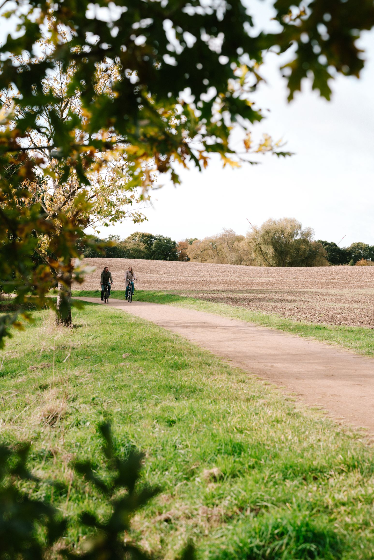 Fahrradtour im Herbst